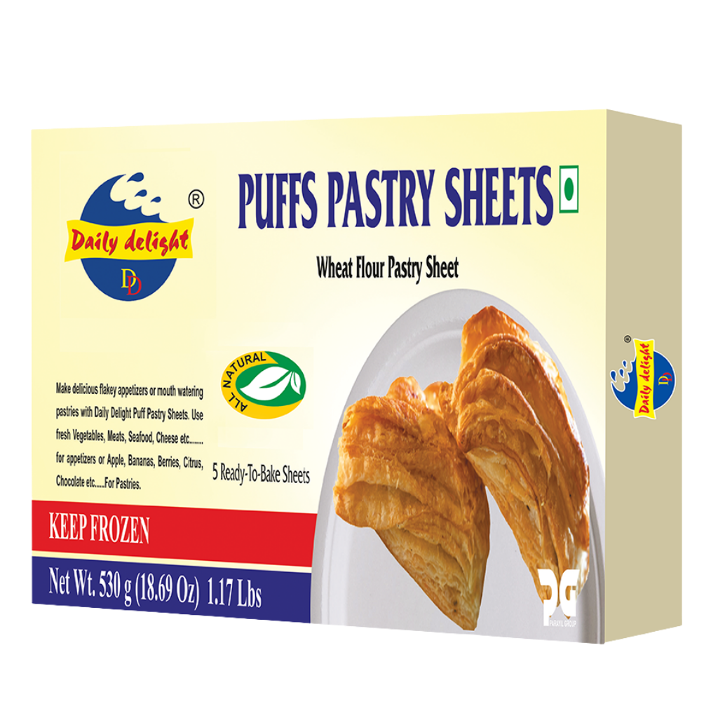 Daily Delight Puff Pastry Sheets 530 g buy online USA - 1